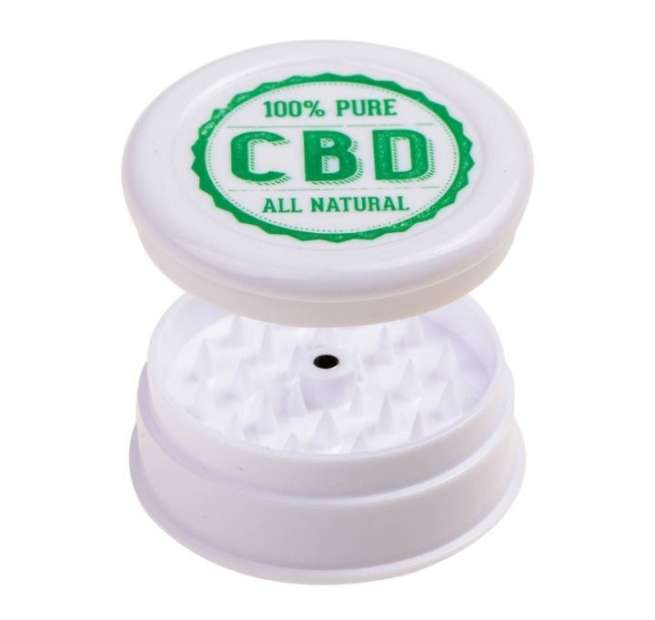 GRINDER ACRY WHITE CBD 60MM