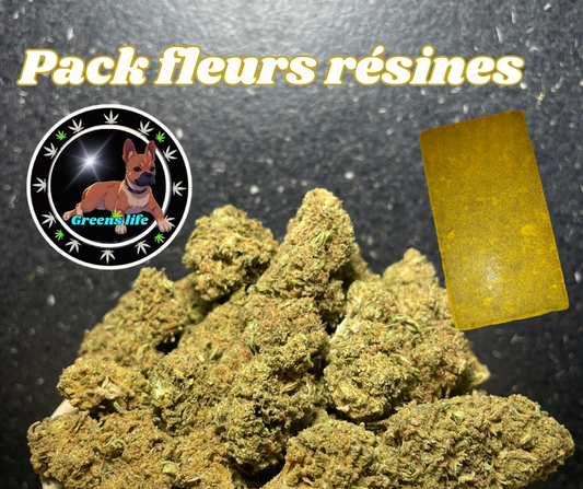 Pack fleurs résines